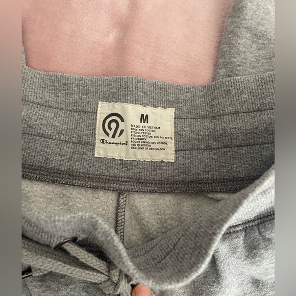 Gray Wide Leg Sweatpants - Picture 2 of 3